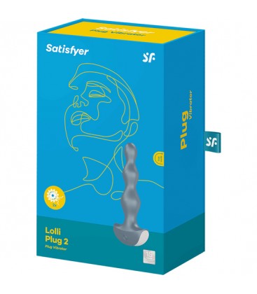 SATISFYER LOLLI PLUG 2 GRIS