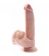 PENE REALiSTICO 3D COCK SWINGING BALLS 245CM