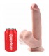 PENE REALiSTICO 3D COCK SWINGING BALLS 245CM