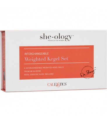 SET INTECAMBIABLE DE BOLAS KEGEL