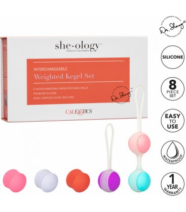 SET INTECAMBIABLE DE BOLAS KEGEL