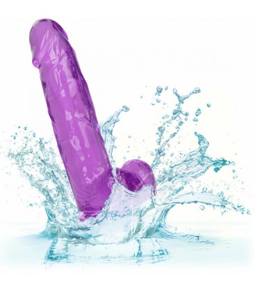 QUEEN SIZE PENE GELATINA 20CM MORADO