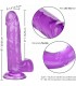 QUEEN SIZE PENE GELATINA 20CM MORADO