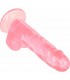 QUEEN SIZE PENE GELATINA 20CM ROSA