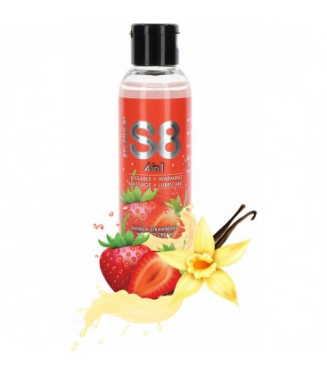 S8 4 IN 1 DESSERT LUBE 125ML FRESA