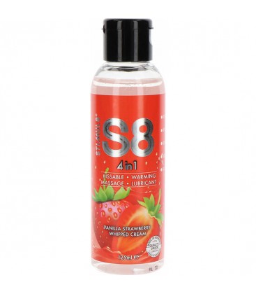 S8 4 IN 1 DESSERT LUBE 125ML FRESA