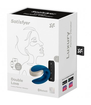 SATISFYER DOUBLE LOVE AZUL