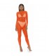 BODY DE MALLA MICRO NET MOCK NET NARANJA