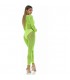 BODY DE MALLA MICRO NET MOCK NET VERDE