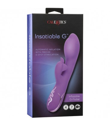 VIBRADOR PUNTO G DOBLE ESTIMULACIoN MORADO