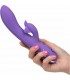 VIBRADOR PUNTO G DOBLE ESTIMULACIoN MORADO