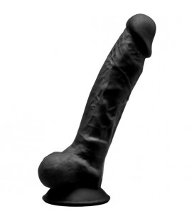 SILEXD MODELO 1 - PENE REALÍSTICO 17,75CM - NEGRO