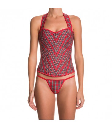 INTIMAX CORSET PERTH ROJO