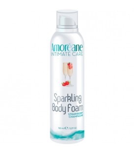 AMOREANE ESPUMA DE MASAJE FRESAS CON CHAMPAGNE 150ML