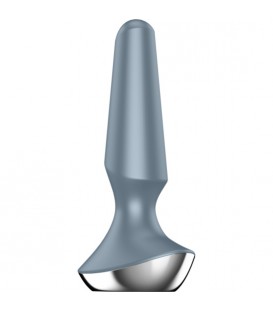 SATISFYER PLUG-ILICIOUS 2 ICE BLUE