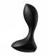 SATISFYER BACKDOOR LOVER VIBRATING PLUG NEGRO