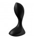 SATISFYER BACKDOOR LOVER VIBRATING PLUG NEGRO