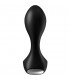 SATISFYER BACKDOOR LOVER VIBRATING PLUG NEGRO