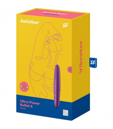 SATISFYER ULTRA POWER BULLET 6 MORADO