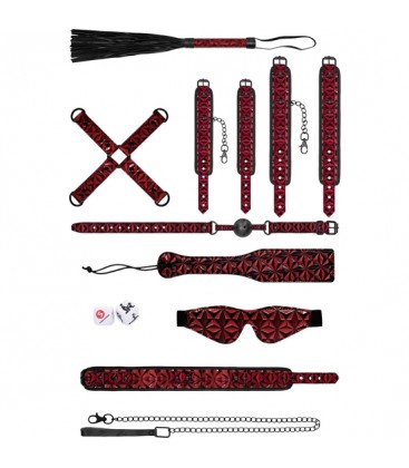 LUXURY BONDAGE KIT BURGUNDY