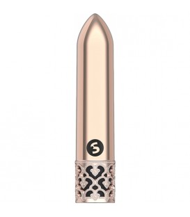 GLAMOUR RECHARGEABLE ABS BULLET ORO ROSADO
