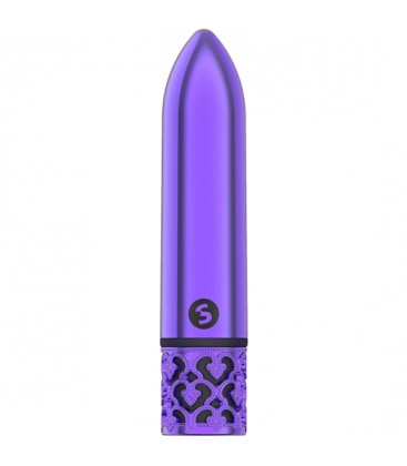 GLAMOUR RECHARGEABLE ABS BULLET MORADO