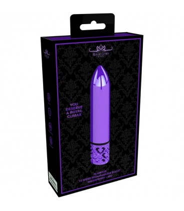 GLAMOUR RECHARGEABLE ABS BULLET MORADO