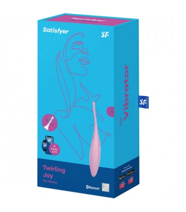 SATISFYER TWIRLING JOY CON APP ROSA