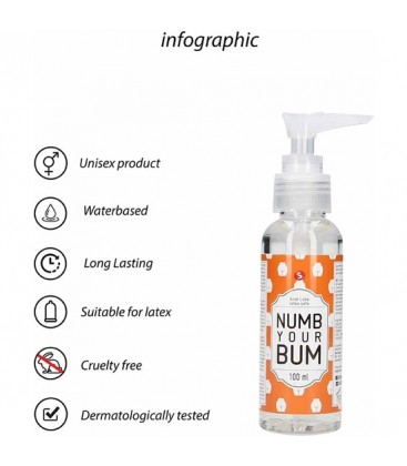 ANAL LUBE NUMB YOUR BUM 100 ML