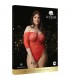 PRESENTS RHINESTONE OFF SHLDR BODY ROJO