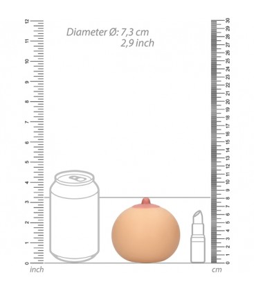 PELOTA ANTIESTReS CON FORMA DE TETA