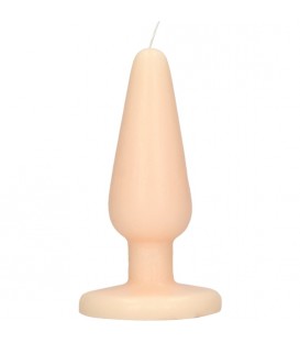 SCANDALOUS CANDLES - BUTT PLUG - FLESH