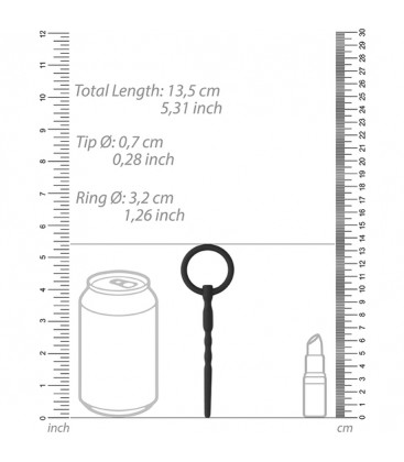 URETHRAL SOUNDING SILICONE PLUG