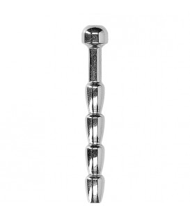 URETHRAL SOUNDING - METAL PLUG - 6MM