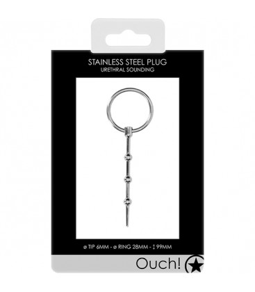 URETHRAL SOUNDING METAL PLUG