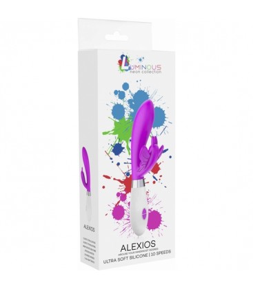 ALEXIOS ULTRA SOFT SILICONE 10 SPEEDS FUCSIA