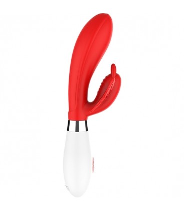 ALEXIOS ULTRA SOFT SILICONE 10 SPEEDS ROJO