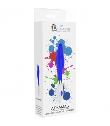 ATHAMAS ULTRA SOFT SILICONE 10 SPEEDS AZUL