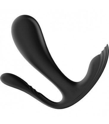 SATISFYER TOP SECRET VIBRADOR PUNTO P CON APP NEGRO