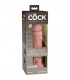 8 INCH 2 DENSITY VIBRATING COCK PIEL