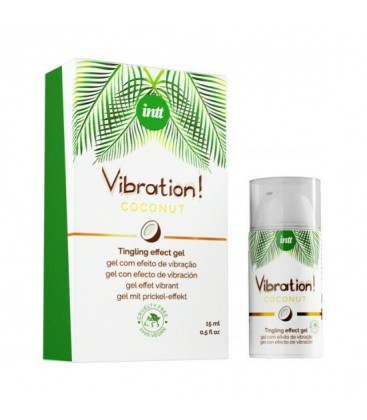 INTT VEGAN VIBRADOR LiQUIDO COCO 15ML