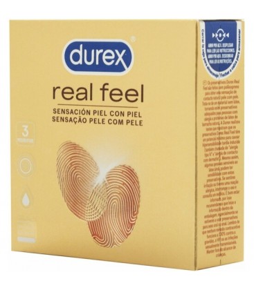 DUREX REAL FEEL 3 UDS