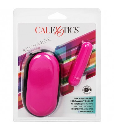 RECHARGEABLE HIDEAWAY BULLET FUCSIA