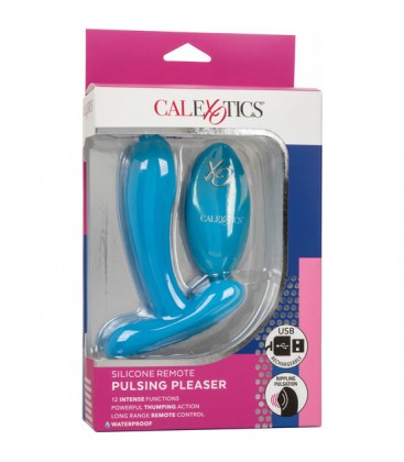 SILICONE REMOTE PULS PLEASER AZUL