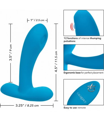 SILICONE REMOTE PULS PLEASER AZUL