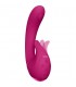 MIKI VIBRADOR PUNTO G PULSANTE Y PARPADEANTE ROSA