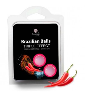 SECRET PLAY SET 2 BRAZILIAN BALLS TRIPLE EFECTO