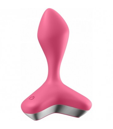 SATISFYER GAME CHANGER VIBRADOR ANAL ROSA