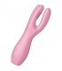 SATISFYER THREESOME 3 LAY ON VIBRADOR ROSA