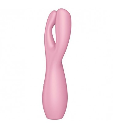 SATISFYER THREESOME 3 LAY ON VIBRADOR ROSA